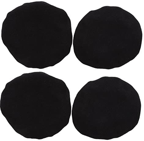 SMASOLO 4pezzi Coperture Elasticizzate Per Cuffie in Cotone Igienico Resistenti All Adatte Per Cuffie