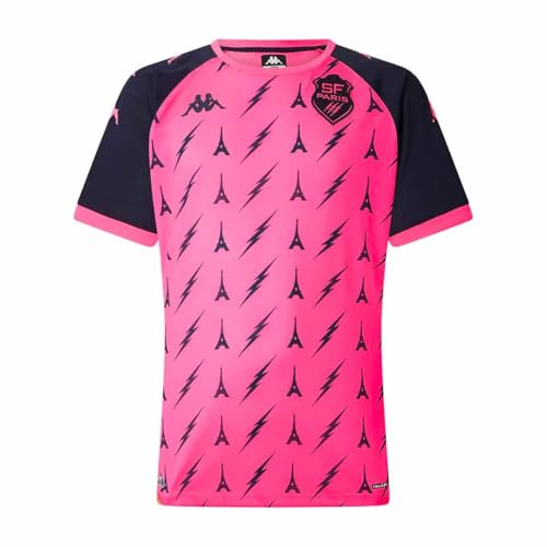 Mokibapre Pro Stade Francais Paris Trikot für Herren, Rosa, Rosa, L