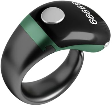 Bague Intelligente réglable - Outil de électronique LCD - Anneau de comptage de Pas Rechargeable pour Hommes, Personnes âgées, étudiants, Jeunes, Ayoga, Fitness, Sport, Gadget de santé Portable