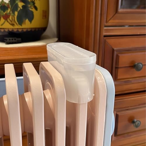 Umidificatore Termosifoni, Stile Stretto, Aria Evaporativa Con Calore, Livello Dell'acqua Visibile E Trasparente, Per Radiatori Multilama