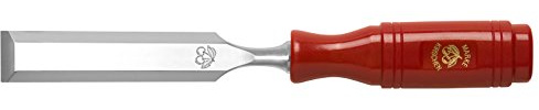 Kirschen - Formón de carpintero (mango de plástico), color rojo