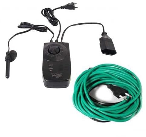 NEPTUNE HYDROPONICS Resistenza Stagna Riscaldante 12m 60W + Termostato - Mini Serre e Terrari
