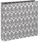 Hama Album photo vierge La Fleur (album photo traditionnel 30 cm x 30 cm, 100 pages noires, de 400 photos au format 10 cm x 15 cm, motif de feuilles) Blanc