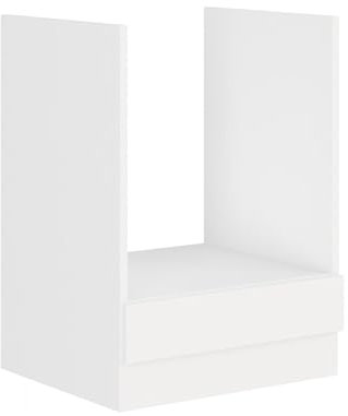 Kuechen-preisbombe EKO White Herdunterschrank 60 Weiss matt Küchenzeile Küchenblock Einbauküche