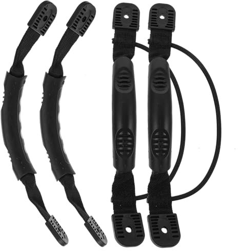 BESPORTBLE PVC Kajak Tragegriff Für Kanus Und Boote Seitlicher Griff Mit Bungee Seil Kajak Zubehör PVC Griff Ohne Schrauben