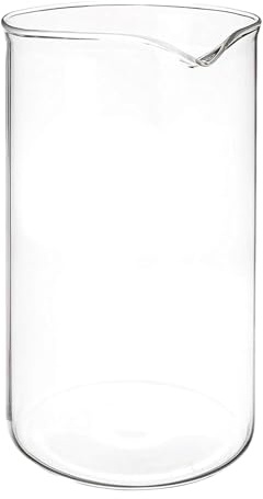 French Press Glass Replacement for Bodum, 34 Ounce, 1 Liter, Dishwasher Safe