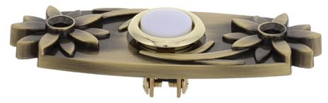 Luxshiny Interruttore Retro Illuminato Per Campanello Da Parete Pulsante Decorativo Cablato Con Led Per Casa Hotel e Ufficio Design Vintage Resistente e Facile Da Installare