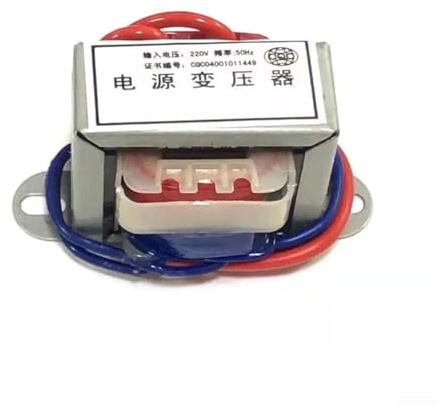 Trasformatore di isolamento 3 W AC 220 V a 12 V EI41 trasformatore di potenza con filo di rame completo e nucleo a bassa frequenza per una conversione stabile della tensione