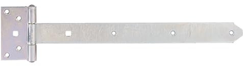 Alberts 310967 Kreuzgehänge | mit verpresstem Stift | galvanisch verzinkt, dickschichtpassiviert | Band 391 x 40 mm | Scharnier 103 x 59 mm