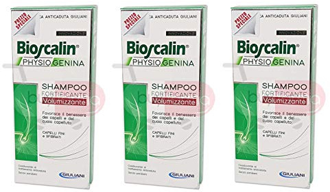 3 x BIOSCALIN – Shampoo volumengebend FORTIFICANTE mit sincrobiogenina DA200 ml