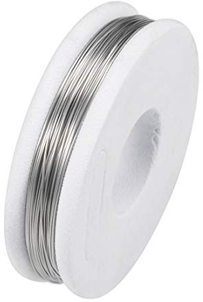 sourcing map 0,3mm 28AWG Heizwiderstand Kabel Nichrome Drähte 33ft | Heizwiderstandskabel für Heizelemente