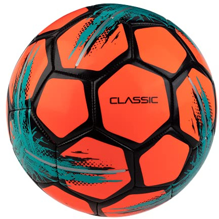 Select Classic Soccer Ball, Orange V21, Größe 4
