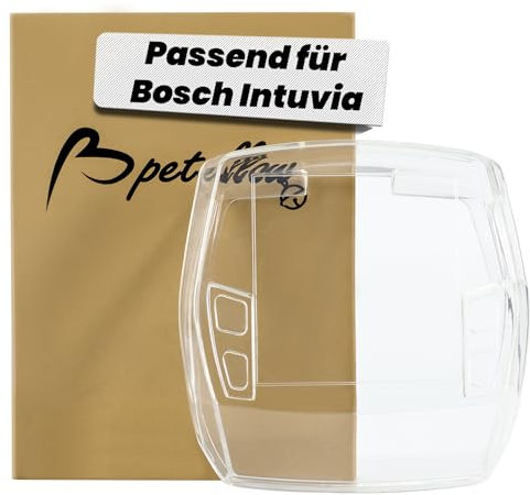 petellow Displayschutz passend für Bosch Intuvia Display- Transparente Schutzhülle kompatibel mit Bosch Intuvia Display Durchsichtig und Wasserdicht Schutz Hülle - PT017