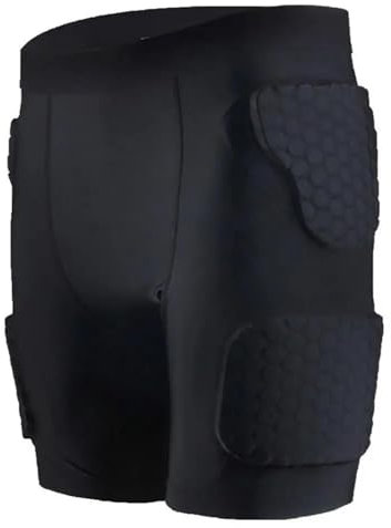 Gepolsterte Schutzhosen FüR Snowboard Outdoor-Sport Ski Skate Snowboard Schutz Skifahren Protektor Knieschützer Skating Schutz Hüfte gepolsterte Shorts XS-3XL FüR Skifahren Skateboardfahren(2XL)
