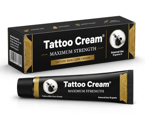 Tattoo/Laser/PMU/Piercing moisturiser. Before, During and After - 10g Tube