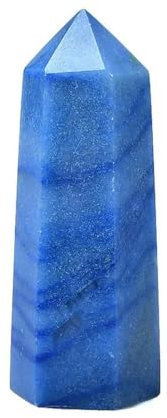 XINLIANYI Piedra natural de cristal azul para decoración del hogar