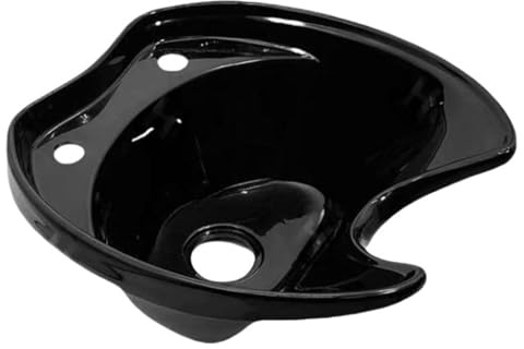KiBcsLic Shampooire Bac à Shampoing Lavabo Coiffeur Bassin Lave-tête En Plastique Robuste Surface Lisse Nettoyage Rapide Convient Coiffeurs Salons Maisons, Style B