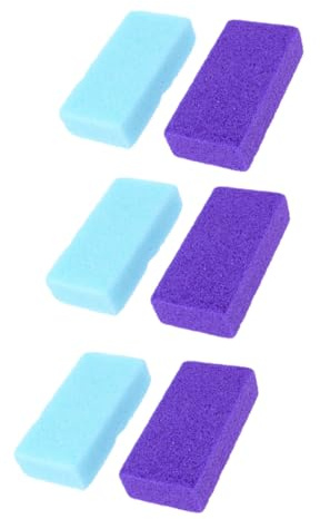 Beaupretty 6 Stück Fußpflege Peeling Aus Pu Mit Hornhautraspel Und Bimsstein Für Frauen Und Männer Ergonomisch Schonend Hornhaut Entfernen Pediküre Zubehör Für Glatte Füße Und Verbesserte Durchblutung