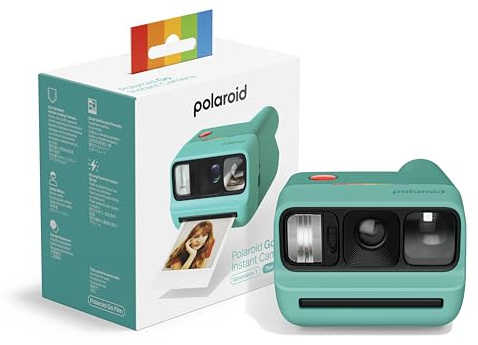 Polaroid Go Generation 3 Mini appareil photo instantané Bleu sarcelle (9194) Compatible uniquement avec Go Film