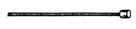 Sram Unisex – Erwachsene Schaltinnenzug-2139722500 Schaltinnenzug, Schwarz, 3000mm