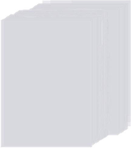 50 Sheets A4 Vellum Paper Translucent Tracing Paper Clear Paper for Drawing, Graphic Design， Inkjet Printing, Tracing, Architecture,Handcraft