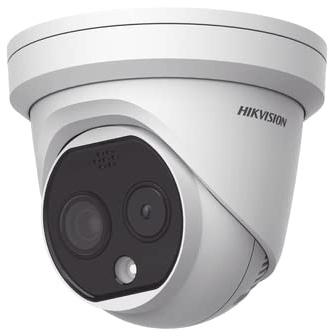 Hikvision DS-2TD1217-2/PA - Cámara IP turret.