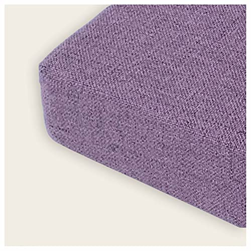Cojín Banco Jardín Almohadón Almohadilla Silla Patio,8cm Espesar Esponja Acolchada Cojín De Banco,Interiores Aire Libre Swing Banco Asiento,Varios tamaños y colores-Púrpura 150x35x8cm(59x14x3.2in)