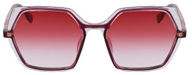 KARL LAGERFELD Damen Kl6083s Sonnenbrille, Dunkle Erdbeere/Rose, Einheitsgröße