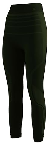 Risalti Pantaloni Termici Uomo Donna Extreme Unisex - Leggins Termici Donna Invernali, Abbigliamento Termico Uomo - Tecnico Traspirante, Elasticizzato Senza Cuciture - Made in Italy