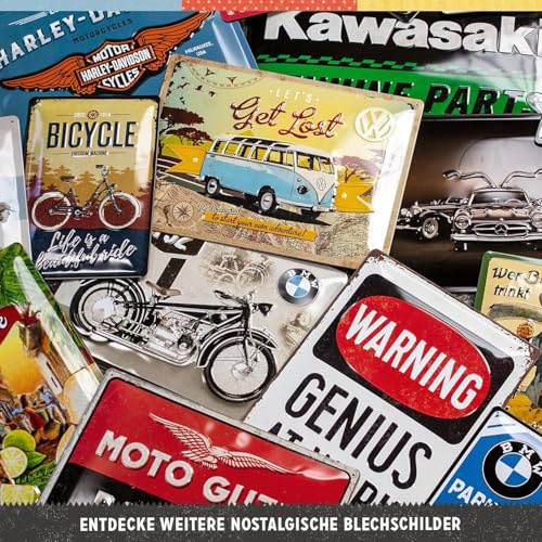 Nostalgic-Art Retro Blechschild, 30 x 40 cm, Top Gun – The Need for Speed – Geschenk-Idee für Film-Fans, Original Lizenzprodukt (OLP), aus Metall, Vintage Design, Blechschilder Sprüche