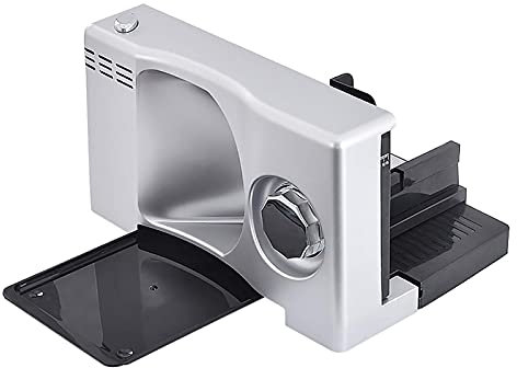 Cortadora de Carne para Uso doméstico o Comercial, cortadora de Carne congelada, cortadora Ancha Cortadoras Cortadora de Pan Fuerza de Corte 0-15 mm Cortador de Pan Hoja de Acero i