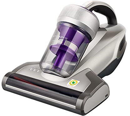 UV Anti-Mite Milbensauger Staubsauger Milben Handstaubsauger Mit Hepa Filter Hige Penetration Starke Saugleistung Vernichtet ​Zu 99,9% Aller Milben Für Matratzen, Kissen, Stoff Sofas Und Teppiche