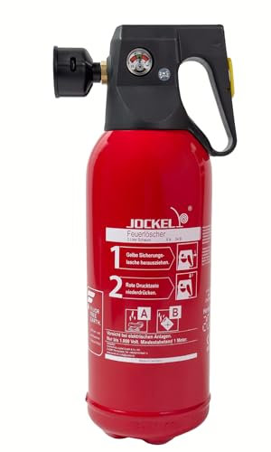 Jockel S2 JFM 8 Extincteur à mousse 2 l AB résistant au gel sans fluorure avec support et plaque