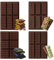 TTSTOIEE moldes reposteria, juego de 2 piezas - molde para chocolate de silicona de grado alimenticio resistente al calor y antiadherente, ideal para la elaboración casera