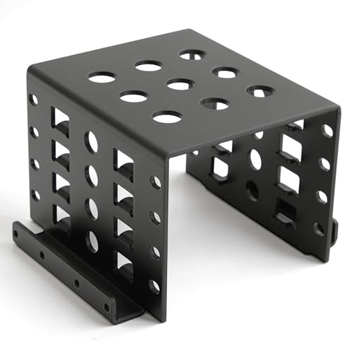 BONKZEBU 2.5in HDD -monteringsställ 2.5 drive mounting bracket Aluminiumlegering Ihålig Design, Hög Hårdhet 2.5in Hårddiskbur för 2,5in IDE HDD SSD, Hårddisk Uchwyty montażowe