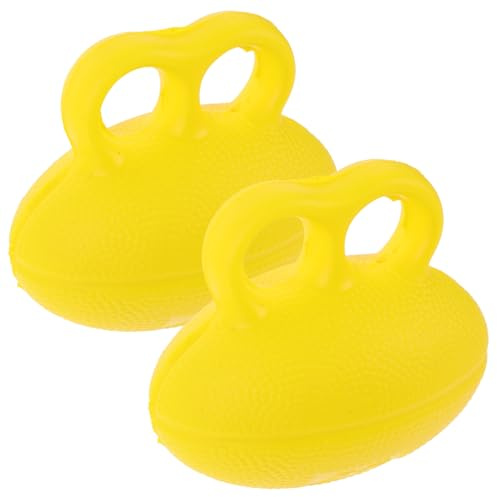 ROMISBABA 2 Stück Fingerkraft Trainer Ball Handmuskeltrainer Handentspannung Stressabbau Übungsball für Arthritis Rehabilitation und Handtherapie
