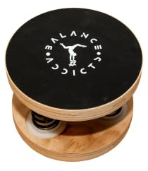 Balance Addicts Cheerleading Flyer Stunt & Balance Training Stand to Improve Gymnasts & Cheerleaders Balance & Confidence In The Air, Handcrafted in the UK (Wobble)