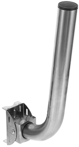 VILLCASE Adjustable Wireless Bridge Antenna Pole Mount Bracket Stainless Steel for Outdoor Security Camera and Weather Station Installation