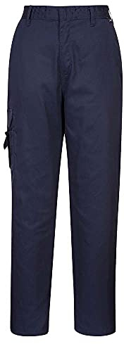 Portwest C099 Pantalones Combat de Mujer Cierre por Gancho 1 Bolsillo Cargo