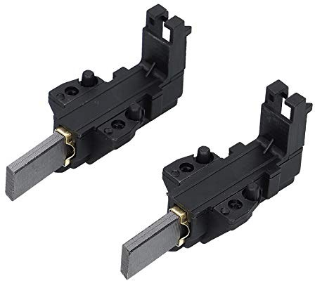2x Motorkohlen Kohlenbürsten kompatibel mit Bosch Siemens 001516013 Bauknecht 481931088529 Candy Hoover 92126721 für Waschmaschine