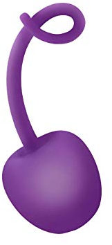 EIS Liebeskugel in Apfel-Design aus Silikon | Beckenboden Trainer für Damen | Sex-Spielzeug Liebeskugel | Hautfreundliches Silikon | 4 cm