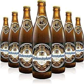 Weihenstephan 24 Bottiglie Birra Vitus Weiss 50 cl non Filtrata Artigianale Germania Luppolo Doppio Malto Bionda, Birra Weihenstephan Vitus Weiss 24 Bottiglie - 12,00 Litri