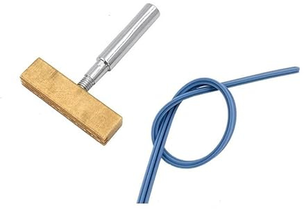 FUBESK Lötkolben-Set, Lötkolben, T-Spitze, T-Kopf mit Gummikabel, Heißpresse für LCD-Bildschirm-Reparatur