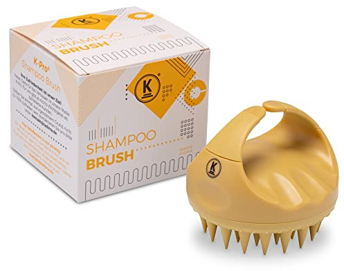 schampo massage borste hårbotten schampoborste