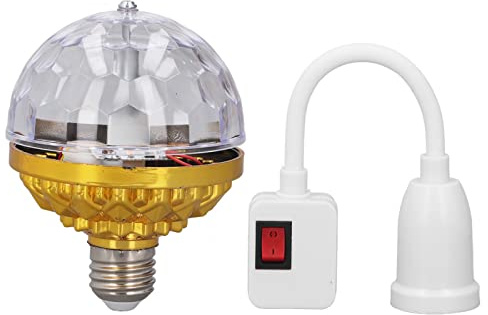 Keenso Disco-Kugel-Lampen, Metall-Party-Lichterkugel mit Universal-Steckdose für Karaoke-Hochzeitszeremonie Elektrisches Spielzeug, elektronische Haustiere, geräuschmachendes Spielzeug