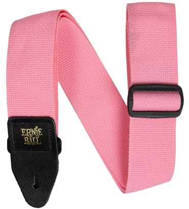 Ernie Ball Gitarrengurt aus Polypropylen, Rosa Sonnenaufgang
