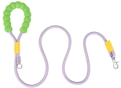 FUNAT Corde Laisse pour Chien 1.5/2.0/2.5 m, Laisse avec Poignée Rembourrés Confortables pour Petits Chiens Moyens et Grands