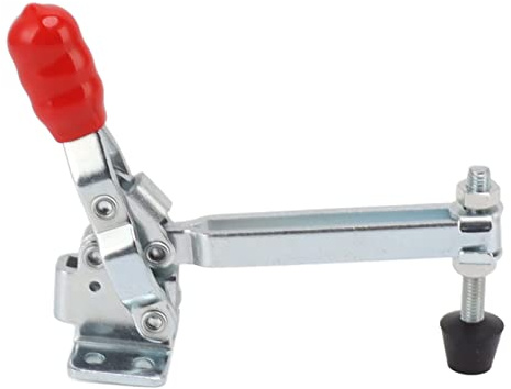 MAPHRWZ Adjustable Stainless Steel Quick Release Toggle Clamp, for Mechanical Operation, Heavy Duty, Long Stroke, Ergonomic Handle, Precision Locking, Durable Construction, Easy in