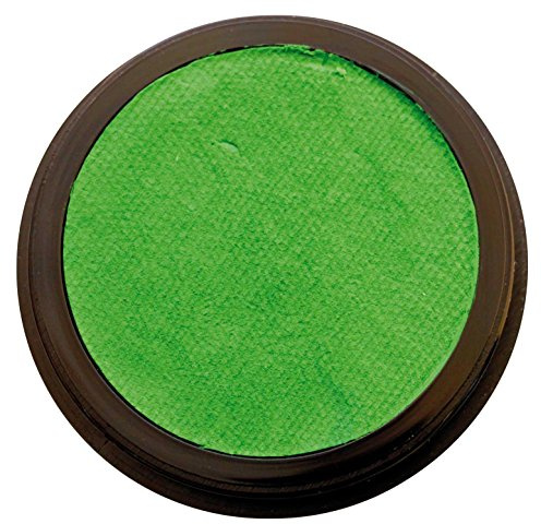 Eulenspiegel - Profi-Aqua Make-Up, Schminke 12 ml, Grasgrün | Wasserbasierte Schminke für Facepainting & Bodypainting, für Karneval & Mottopartys