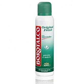 Borotalco Roberts - Desodorante en espray (6 unidades x 150 ml, sin alcohol) (el empaque puede diferir)